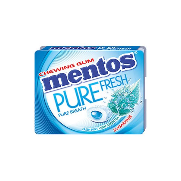 Mentos - Blister Gum Mint - 8p x 9 Pack