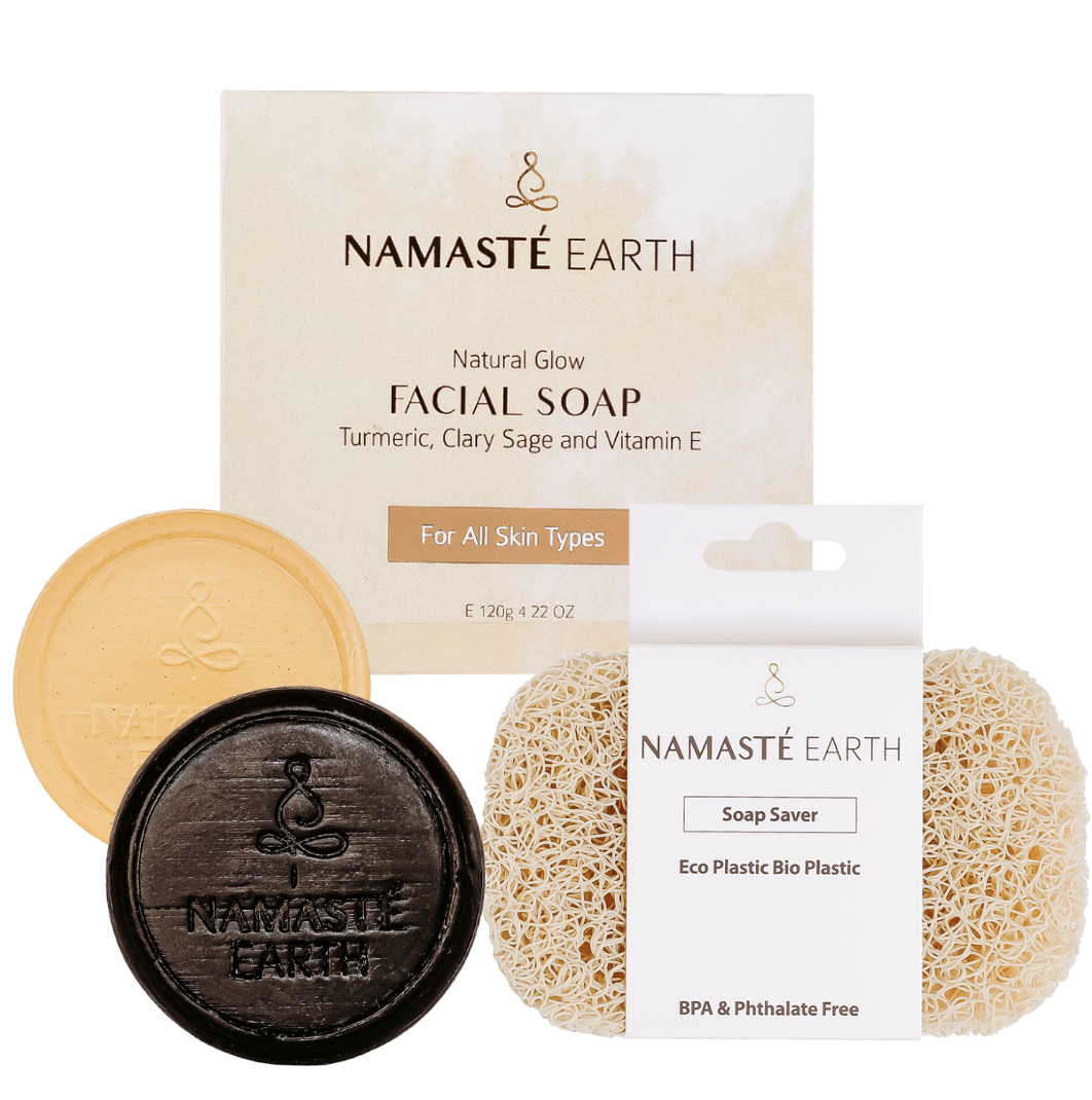 Soap Pack 2 x Facial Soaps + 1 x Cream Soap Saver Buy Online in