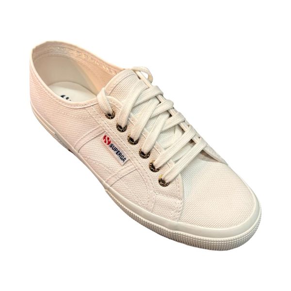 Superga Classic Canvas Lace up Sneakers For Women