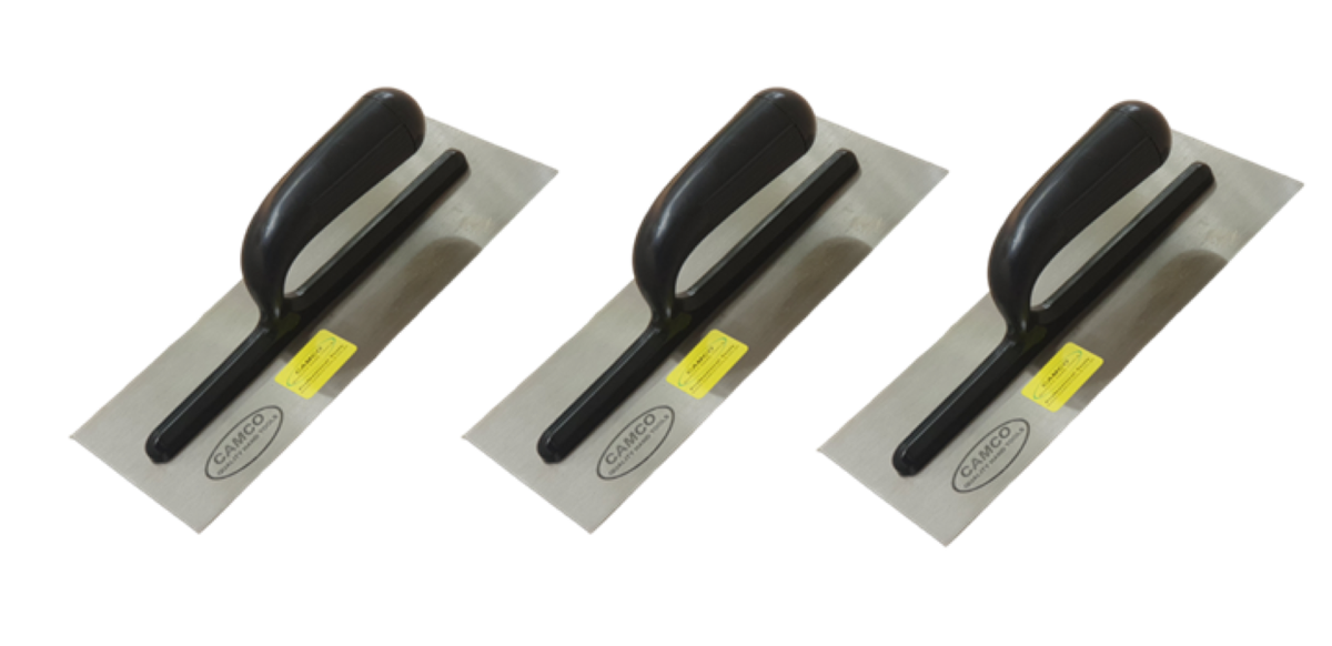 Camco (Pack of3) Plastering Trowel - (280mm x 120mm)