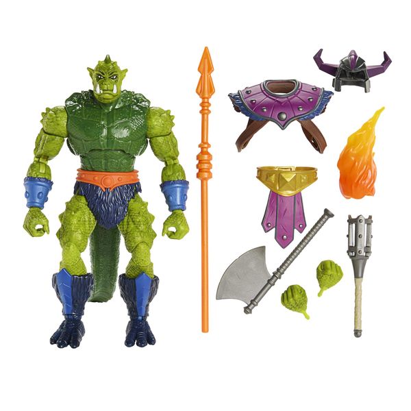 Masters of the Universe Masterverse New Eternia Whiplash Action Figure