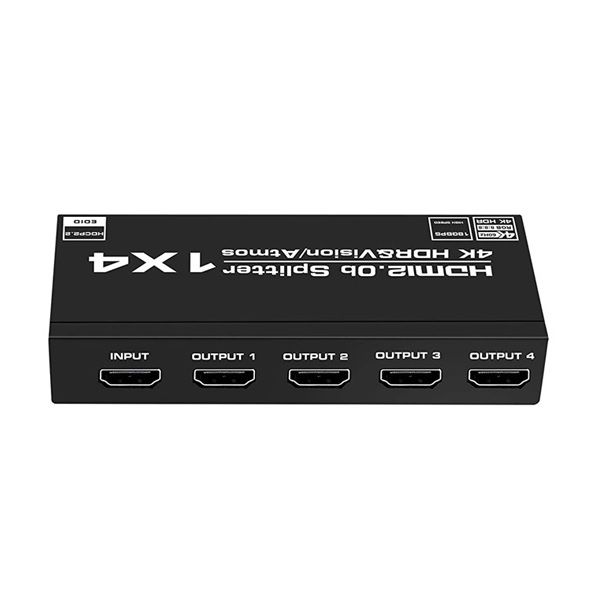 1/ 4 HDMI Splitter Converter Adapter Support 4Kx2K 3D 1080P
