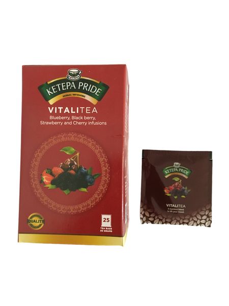 Vitalitea Blueberry, Blackberry, Strawberry, &amp; Cherry Infusion Tea 25's