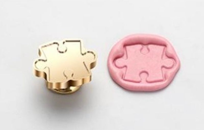 3D puzzle Piece Wax Seal Stamp