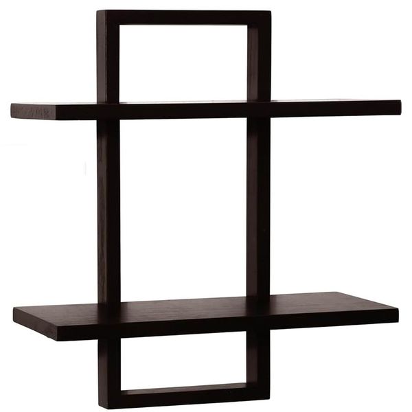 Jack Brown Wall Shelves Frame Rack Floating Shelves Bathroom Shelves