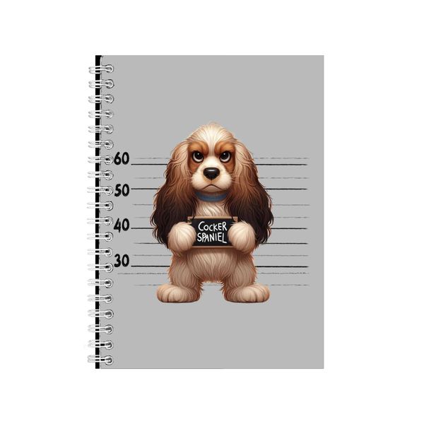Cocker Spaniel Gift Idea A5 Notepad Dogs Best Friend 303