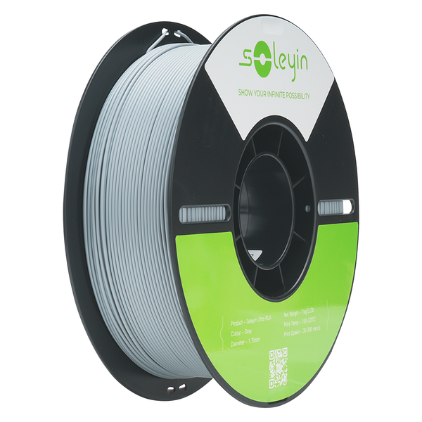 Creality Soleyin Ultra PLA Filament 1.75mm - Grey (High-Speed PLA Filament)