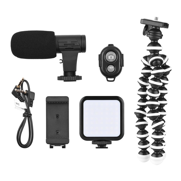 Flexible Tripod Vlog Stand Kit -03LM