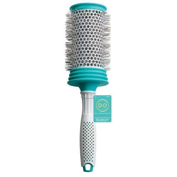 D&amp;D 80027 Wavy Professional Ceramic Ionic Thermal Wavy Nylon Bristle Teal