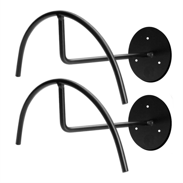2Pcs Carbon Steel Semicircle Rack Baseball Hat Storage Shelf