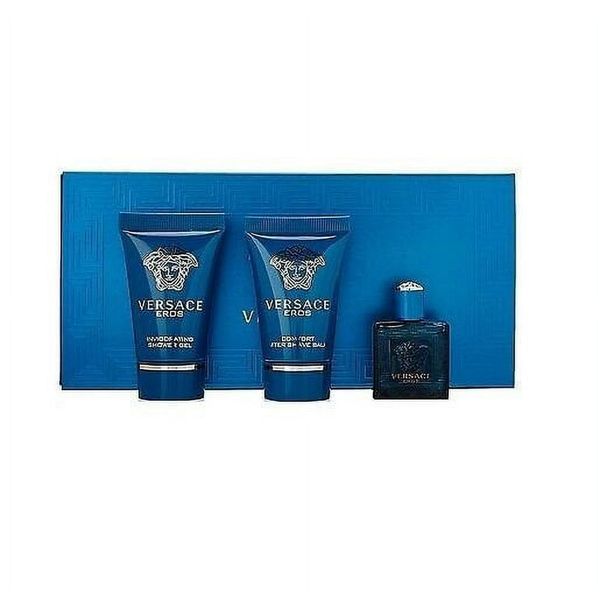 Versace Eros Eau De Toilette - 3 Piece Mini Giftset