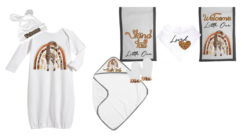 Baby shower full gift set-Giraffe