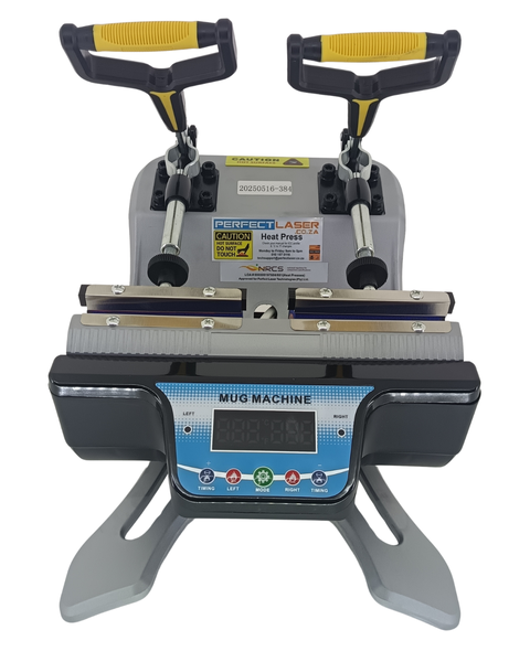 Heat press Double Mug Press - 11oz Dual Station with Independent Controls