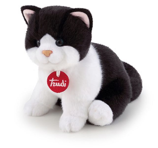 Trudi Classic Kitten Brad Black &amp; White - S 24cm