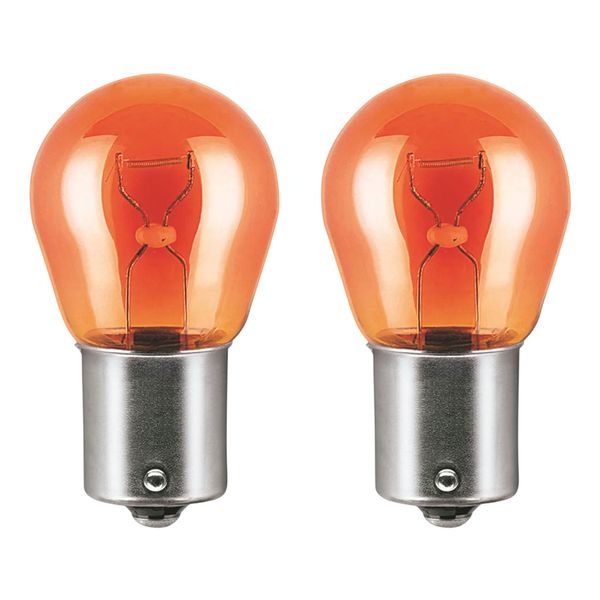Osram Ultra Life PY21W 12V 21W Amber Light Bulbs - Set
