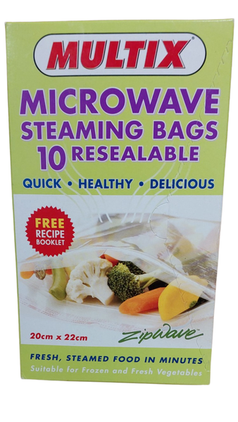 Microwave Steaming Bags with a FREE Recipe Booklet!