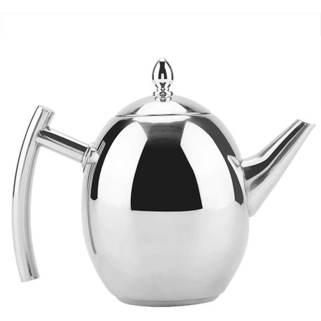 Insulated Teapot Tea Water Detachable Thermal Coffee Tea Pot 1000ml Black  New