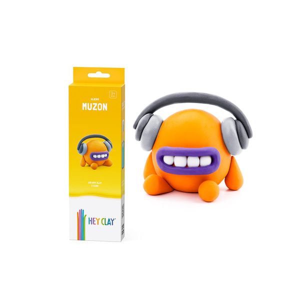 Hey Clay: Modelling Air-Dry Clay with Fun Interactive App - Muzon, 3 Cans