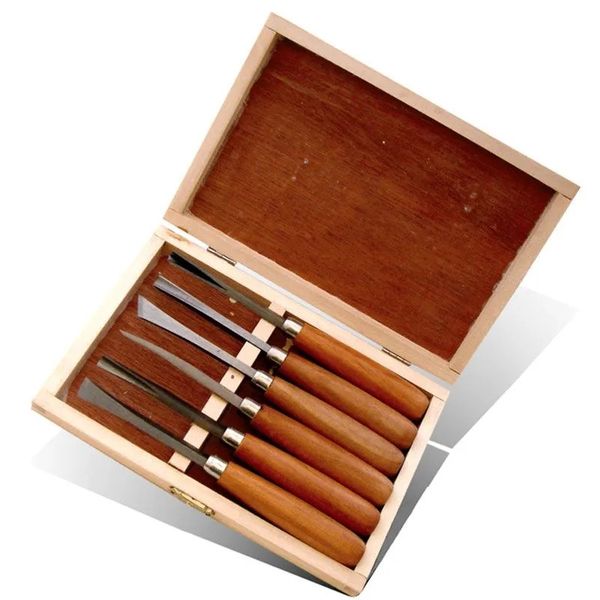 Wooden handle Chisel Set 6 PCS