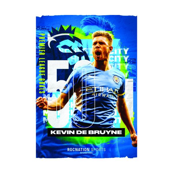 Kevin De Bruyne Man City - A1 Poster