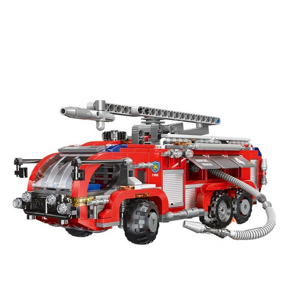 FI-Airport Fire Engine 767 Pieces