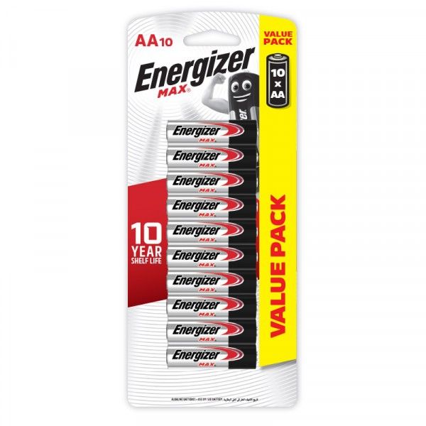 Energizer Max AA Battery - 10 Pack