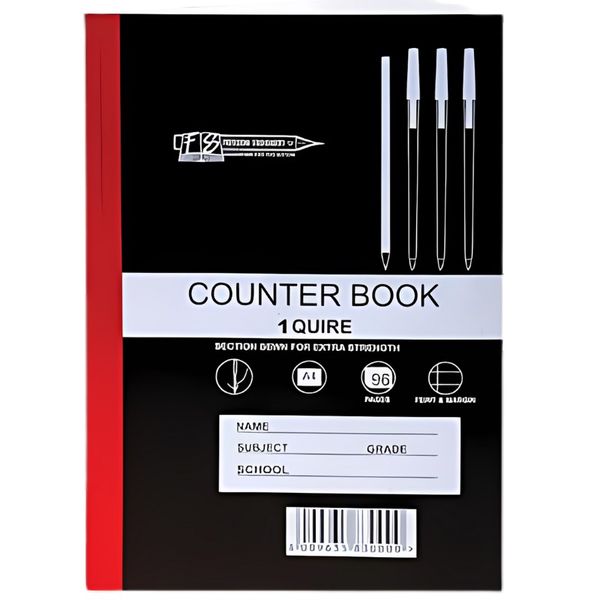 A4 96pg 1 Quire Feint-Margin Pack Of 10