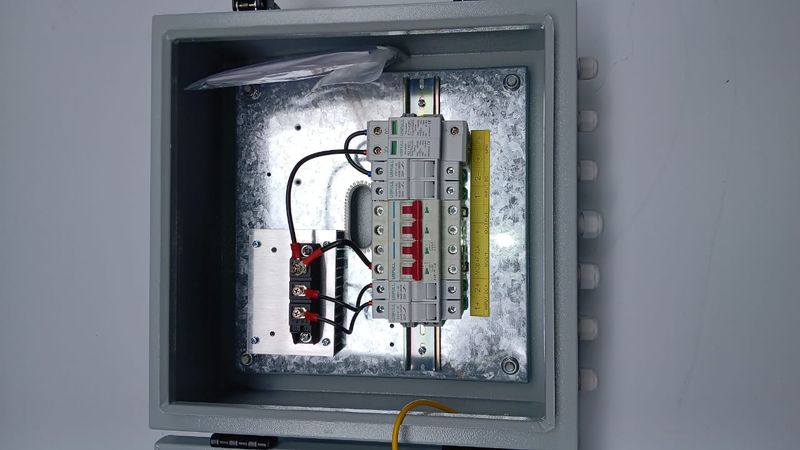 Iron Shell PV Combiner Box - 3 String