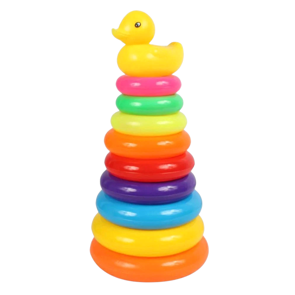 Yellow Duck Stacking Toy