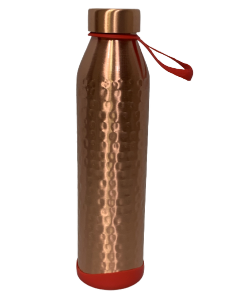Water Bottle 1L Copper Hammered Dr. WaterR