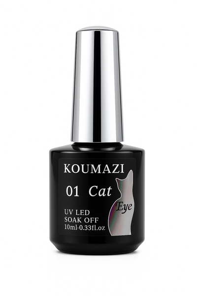 KOUMAZI 3D Magnetic Cat Eye Gel - Galaxy Sparkle UV Nail Polish