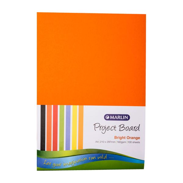 Marlin - Bright Project Boards A4 160gsm 100's