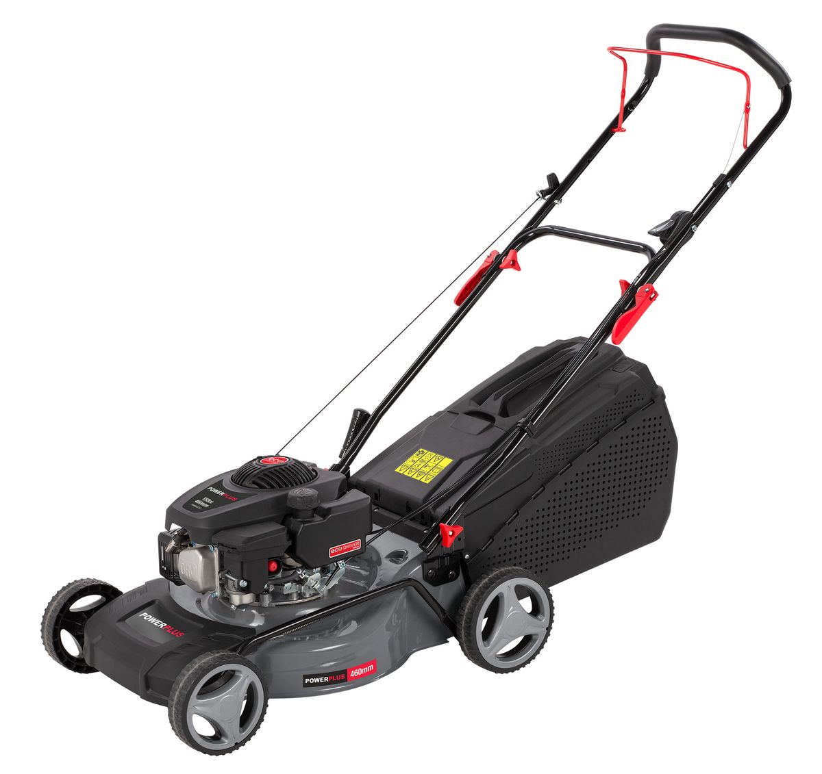 Power Plus - Lawnmower + Box - 150cc + 55L