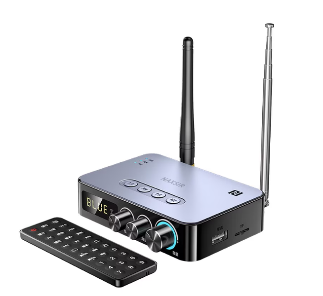 4-in-1 Bluetooth Audio Receiver with Remote Control, Bluetooth 5.1