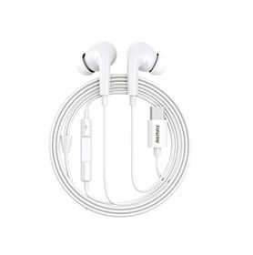 Remax RM-533 Wired Type-C Stereo Earphones - White | Shop Today. Get it ...