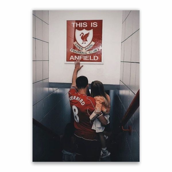 Gerrard This Is Anfield Poster - A1