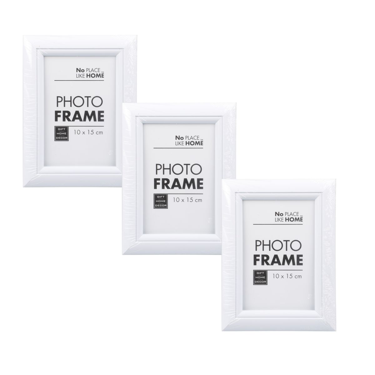 Picture Frame White Gloss 10 x 15cm Set of 3 Shop Today. Get it