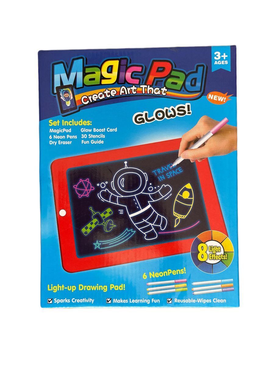 Magic Light-up Drawing Pad for Kids | Shop Today. Get it Tomorrow ...