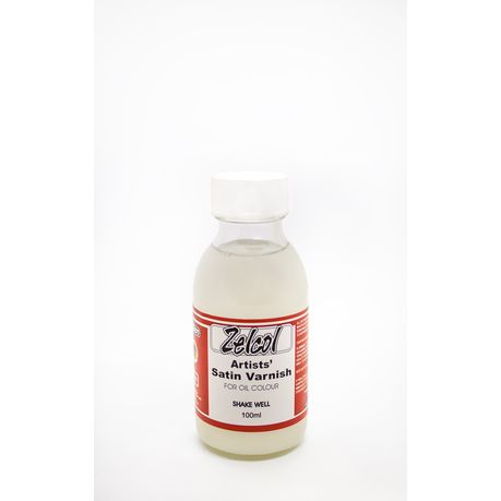 Zelcol Oil Artists' Varnish - Satin 100ml Image