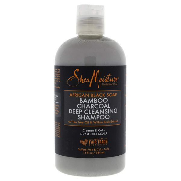 Shea Moisture Bamboo Charcoal Deep Cleaning Shampoo 384ml