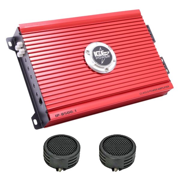 Ice Power IP-8500.1 8500 Watts Monoblock Amplifier &amp; Evo Tweeters