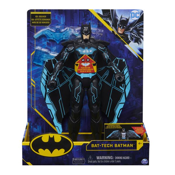 Batman 12" Figure With Feature Sounds &amp; Expanding Wings