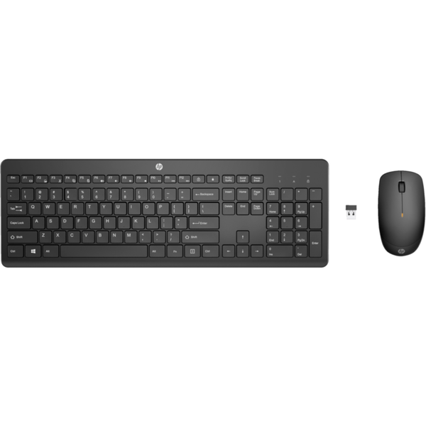 HP 235 Wireless Keyboard and Mouse Combo - Wireless Mouse for Laptop and PC