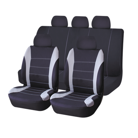 Autokraft 9 Piece Universal Seat Cover Set Black Grey In South Africa Takealot Com - Does Autozone Install Seat Covers