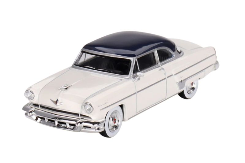 Mini Gt 1954 Lincoln Capri Arctic White - 1/64 Scale