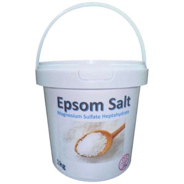 Epsom Salt Magnesium Sulfate Heptahydrate - 1kg