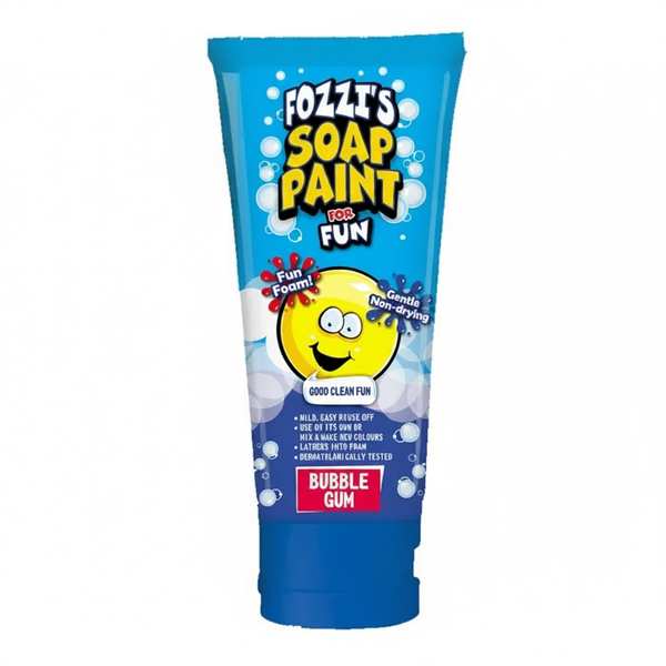 Fozzis Bubblegum Soap Paint 100ml - Fun Bath Time for Kids