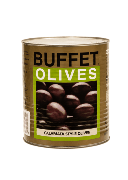 Buffet Olives - Calamata Style Catering Olives - 3.05kg
