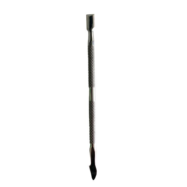 Cuticle Pusher with knife - flat pusher