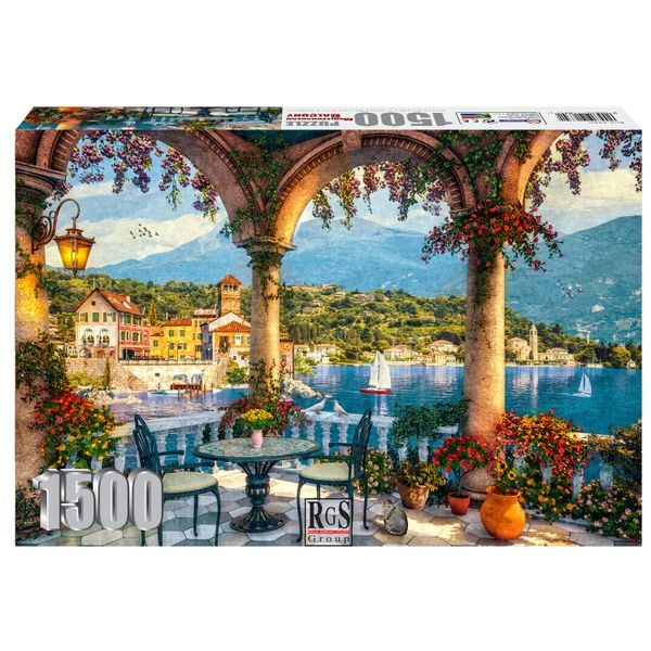 RGS Group Mediteranean Balcony 1500 Piece Jigsaw Puzzle